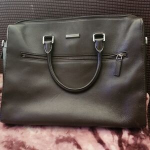 Michael Kors Black Leather Men's Or Woman's Bag